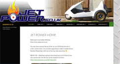 Desktop Screenshot of jetpower.co.uk